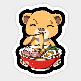 Ramen Lover Japanese Noodles Kawaii Asian Food Anime Sticker